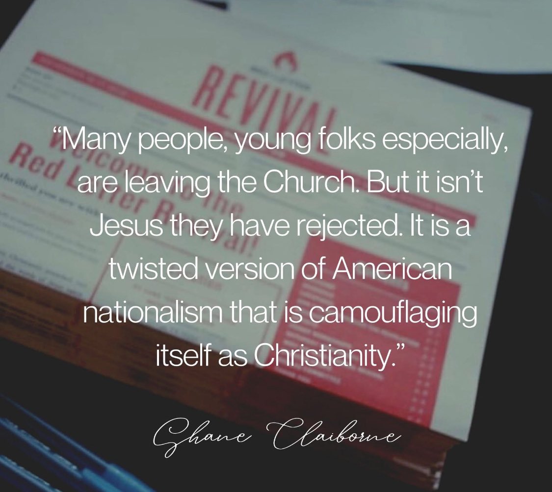 Shane Claiborne tweet media