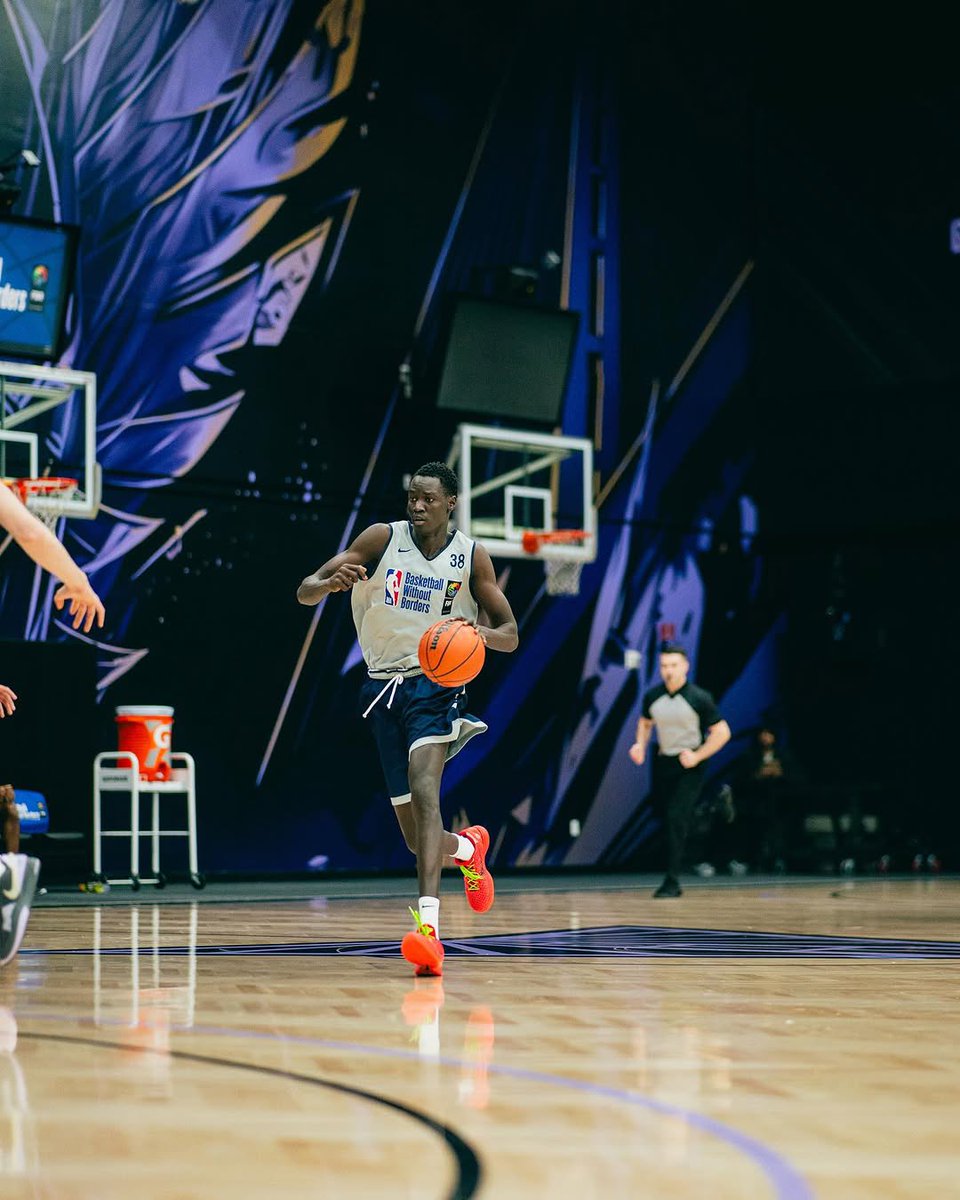 Good showing for Ater Maker Bol at the Basketball Without Borders Global Camp! The 6’8 South Sudanese 🇸🇸 wing showcased his versatility on both sides of the court and his shot making. The future is bright! 🏁