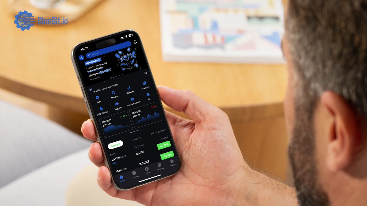 💸 Ready to make your first trade? 

💬 What’s your top #Crypto pick for 2025? Drop your favorite below and let’s see where the market is heading! 👇

🚀 Start trading on BlueBit now: bluebit.io 

#BlueBit #Bluesparrow #Trade #BTC #ETH