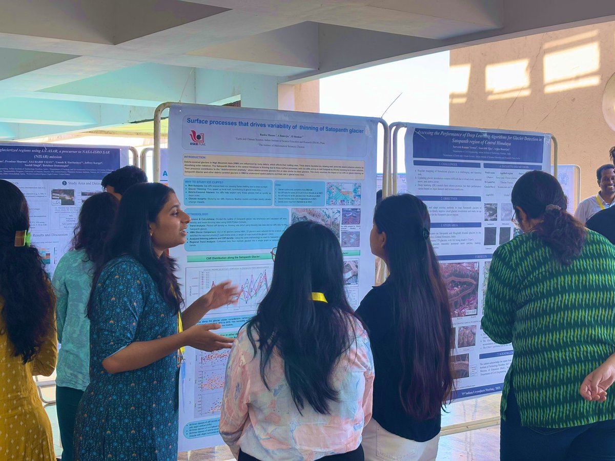 Successfully concluded the 2nd Indian Cryosphere Meet 2025, at Dept. Of Civil Engineering, IIT Bombay. The meet brought together around 90 participants, including leading scientists, researchers, and students, to discuss key advancements in cryosphere research