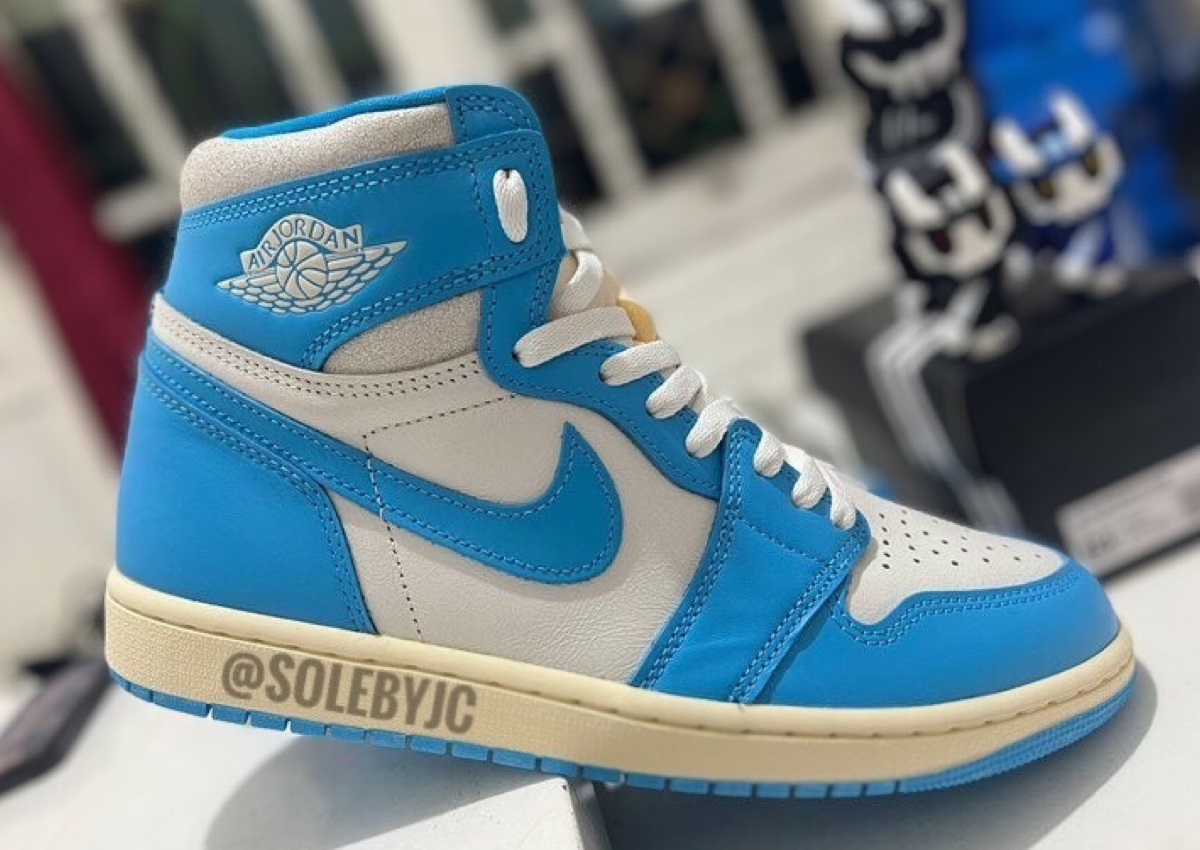 SneakerScouts's tweet photo. Release Date: Air Jordan 1 High OG 'UNC Reimagined' - May 10, 2025 |$180| 

https://t.co/T9iwrMNegc https://t.co/k7DPELy9Eu
