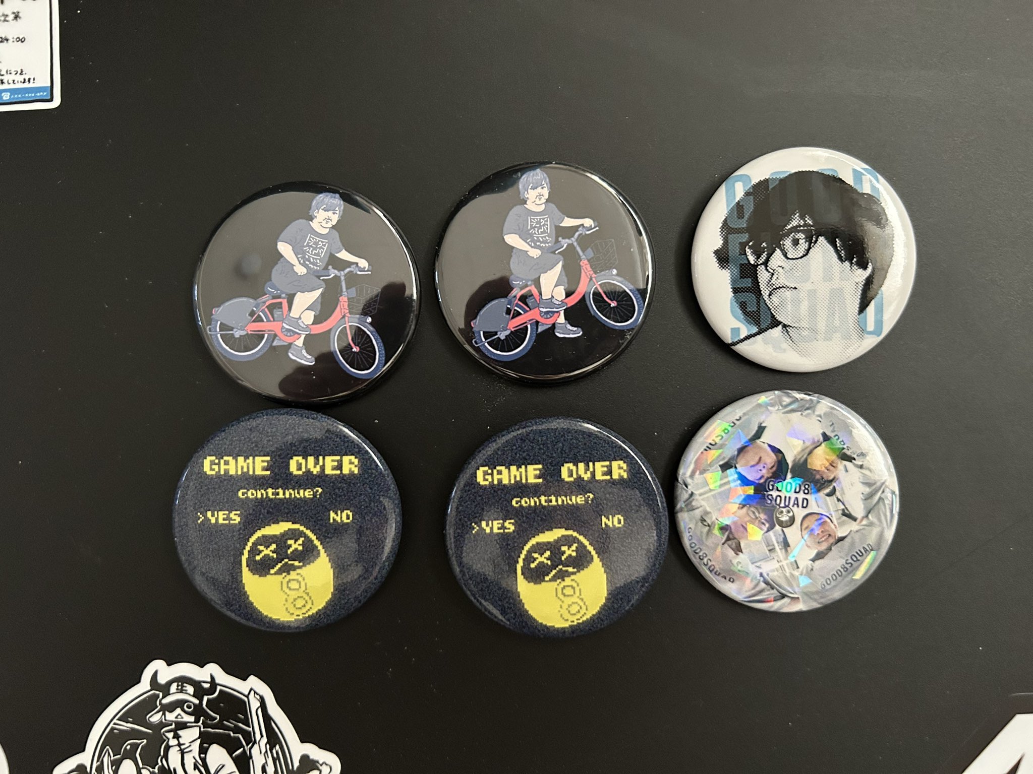 予約商品】グリッター缶バッジ イベントイラストコレクション