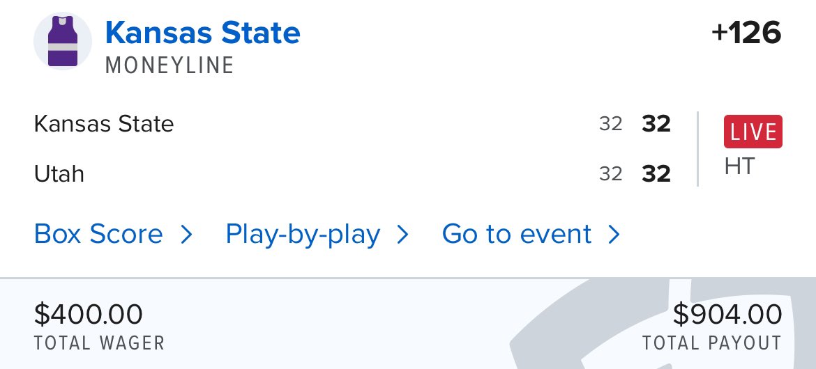 ProjectPatMf's tweet image. Time is money. Kansas St looks more organized offensively and the defense has been great. @BoomersBetz