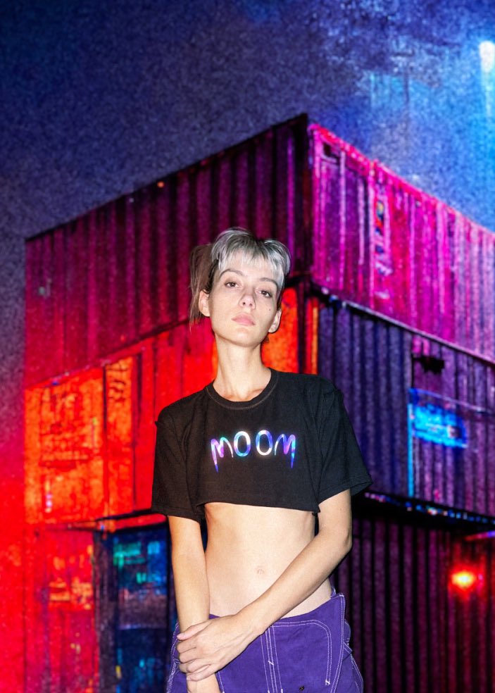 Found this throwback image in my phone of the mockup I used to pitch RHYME on joining m00m as our lead hero, GOLDSTAR.

The background was made with the first version of midjourney. I slapped it together quickly in photoshop and sent it.

The rest is history. 🛰️