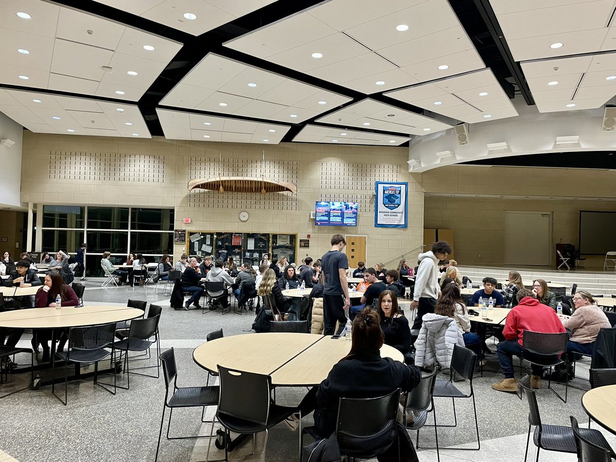 MCHSBoysBball's tweet photo. Mostaccioli with Mom

Mother/Son Dinner

- We ate dinner together
- Seniors read letters to Mom
- We played Mother/Son games
- Moms and Sons did a Q &amp; A together

A fun evening!  

#UNCOMMON https://t.co/7gxrHKYKuH