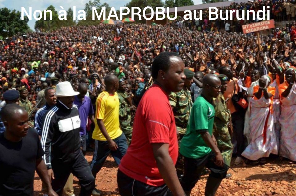 JClaudeNshimir's tweet photo. #Gitega. Après les élections de 2015, l'@ONU_fr a déployé la #MAPROBU au #Burundi mais ce dernier l'a rejetée, la percevant comme une menace pr sa sécurité. Pourquoi cette mission n'a-t-elle pas été envoyée en #RDC pour protéger le peuple congolais, victime de violences cruelles? https://t.co/XOyhNGgeh8