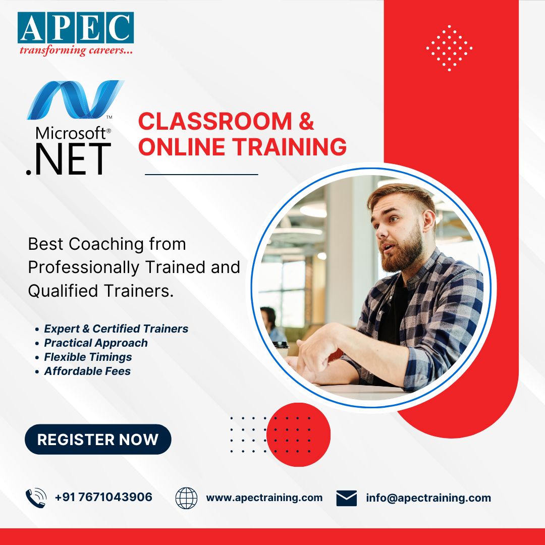 apecITtraining's tweet image. ✅ APEC provides expert-led DotNet training based on real-time scenarios, just like in corporate environments! Gain hands-on experience and boost your skills.
👉Enroll Now: t.ly/soH_l
🌐Visit: tinyurl.com/4v2bxdw5
📞+91 7671043906
#APEC #DotNetTraining