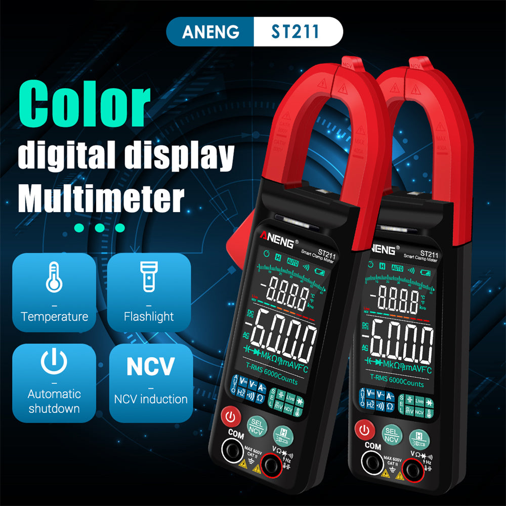 uniquebudindia's tweet image. 🔌Upgrade your toolkit with the ANENG ST211 Multimeter! Measure AC/DC voltage, resistance, &amp;amp; more with ease. Auto-function, LCD display, &amp;amp; overload protection. Only Rs. 2,855! Shop now: shortlink.store/3w8619eezgmo #ElectricalTools #Multimeters #UniqueBud