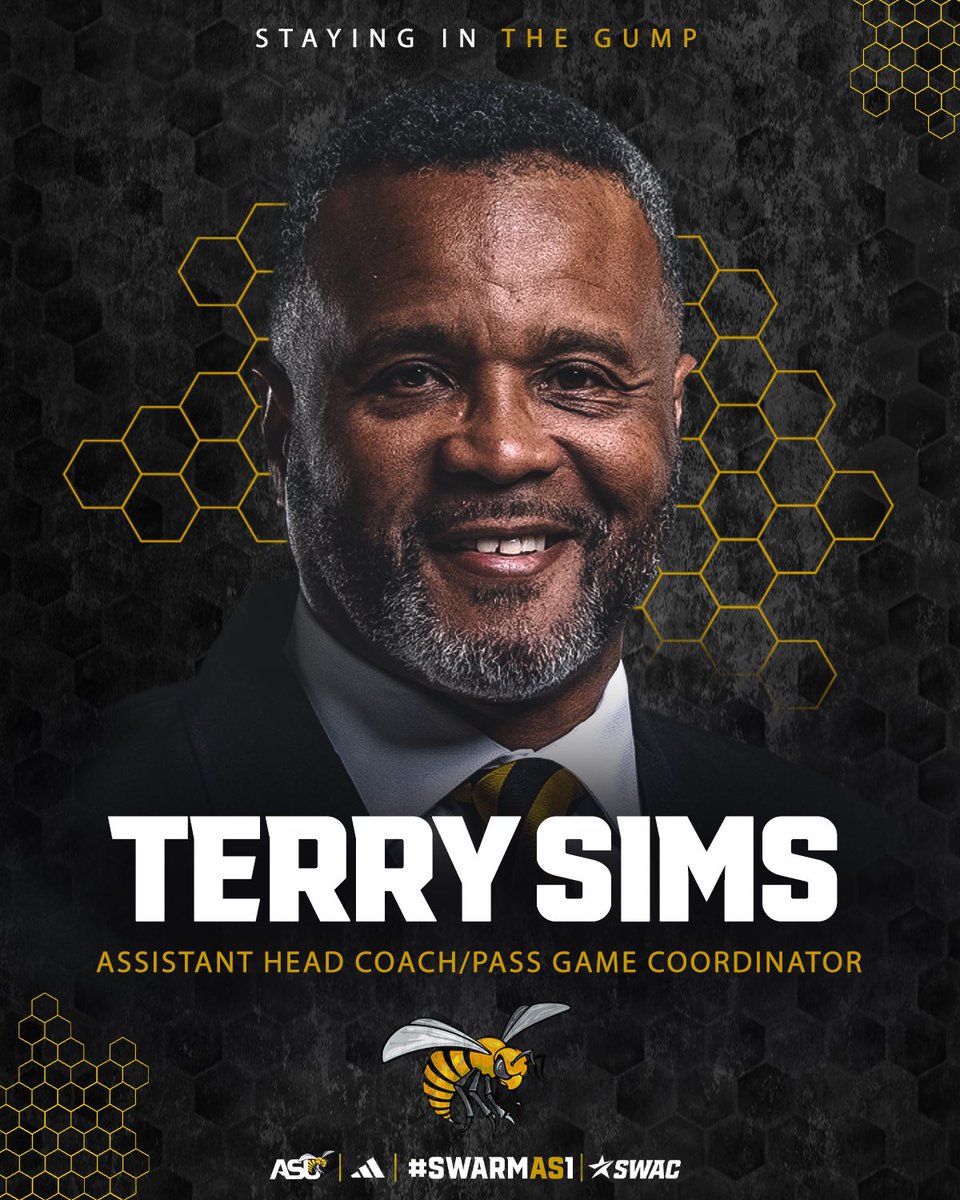 BamaStateFB's tweet photo. Staying in The Gump @CoachTerrySims 🥳

#SWARMAS1 https://t.co/qSkD57kKNo
