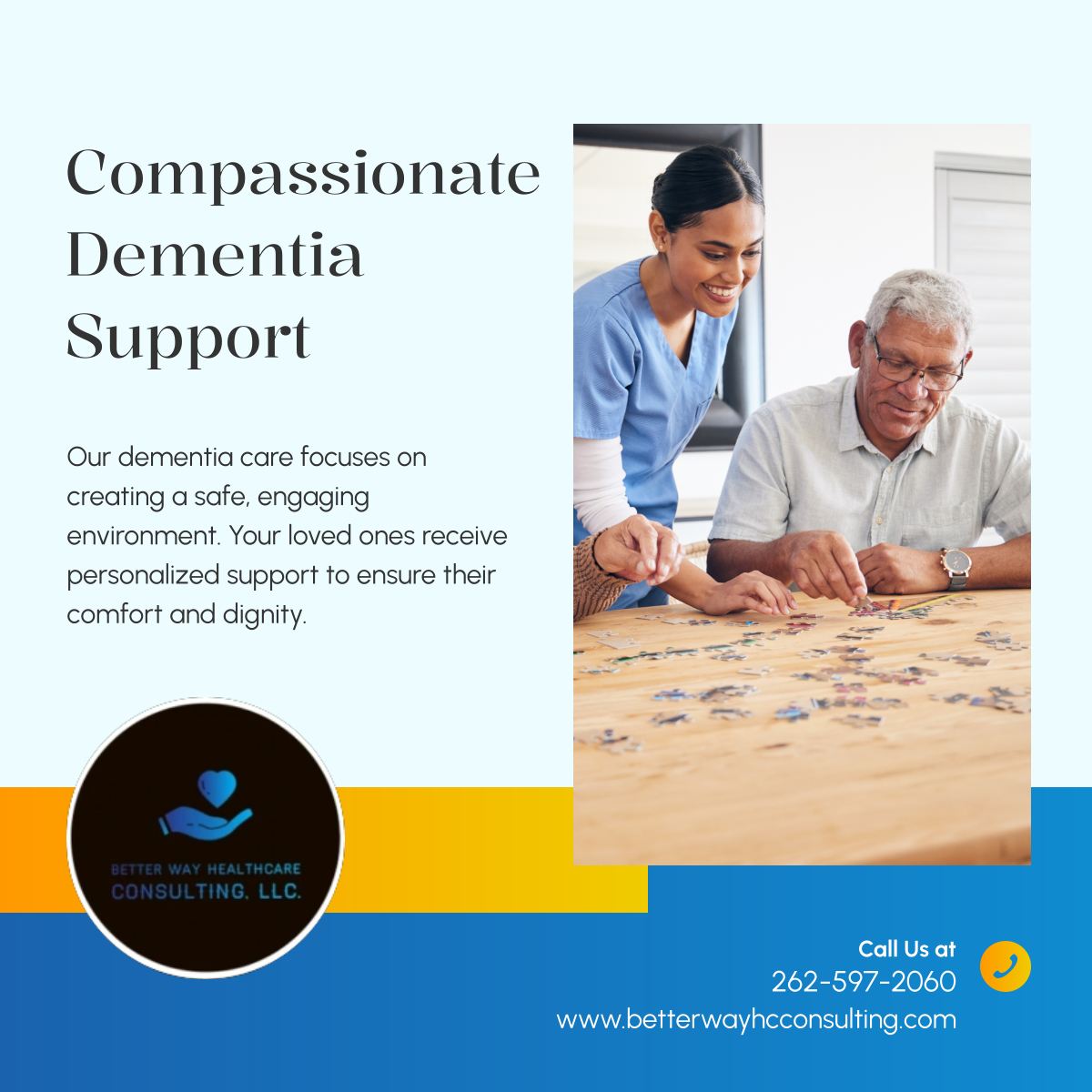 betterwayhc's tweet image. Let us help your loved ones with expert dementia care. Contact Better Way HC Consulting LLC to learn more about our services! 

#HomeHealthCare #WauwatosaWI #MemoryCare