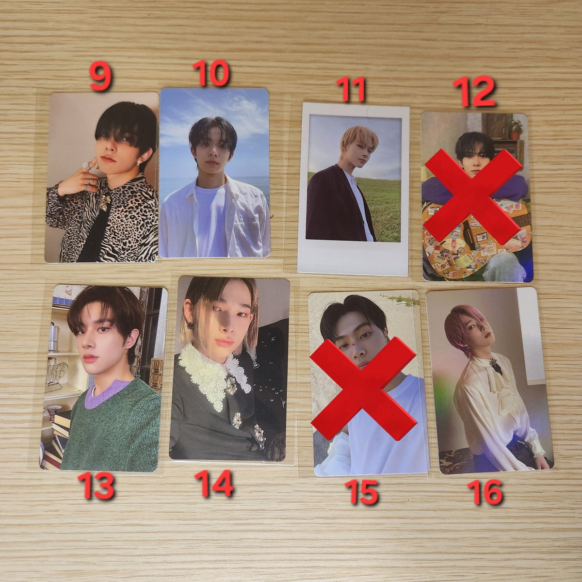 WTS 
Enhypen official photocard 
- start from 20k ajaa 
- take all 1,3jt