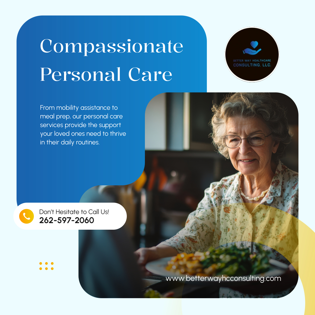 betterwayhc's tweet image. Ensure your loved ones thrive with our personalized care services. Contact Better Way HC Consulting LLC for more information! 

#HomeHealthCare #WauwatosaWI #DailySupport