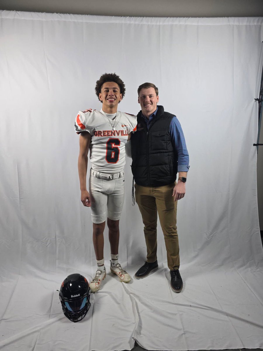 Me and <a href="/IanLeib/">Coach Ian Leib</a> ⚫️🟠🐆

<a href="/EMAPFootball/">Greenville University Football</a> <a href="/GUPanthers/">Greenville University Athletics</a> <a href="/Coachschomaker/">Robbie Schomaker</a>