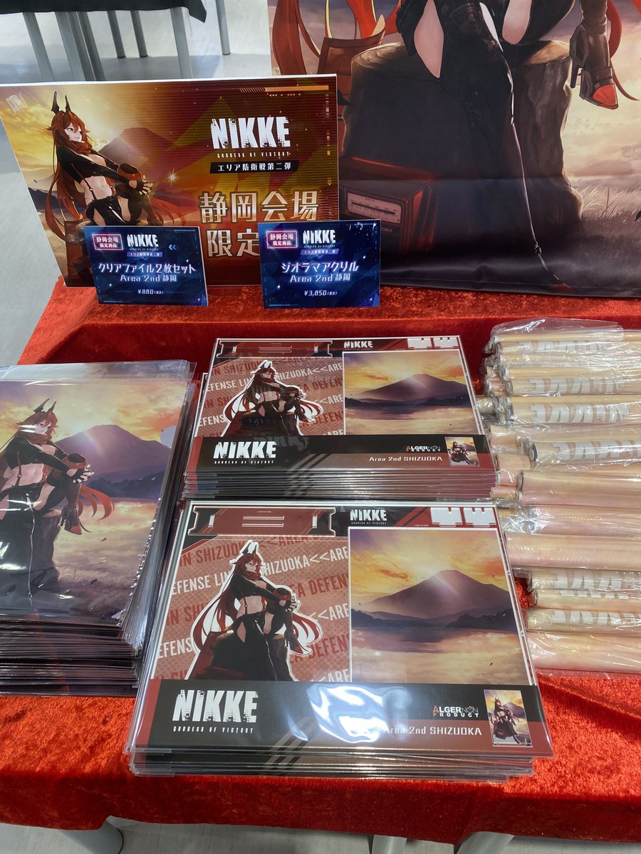 勝利の女神：NIKKE』レッドフードが静岡に登場！POP UPイベント