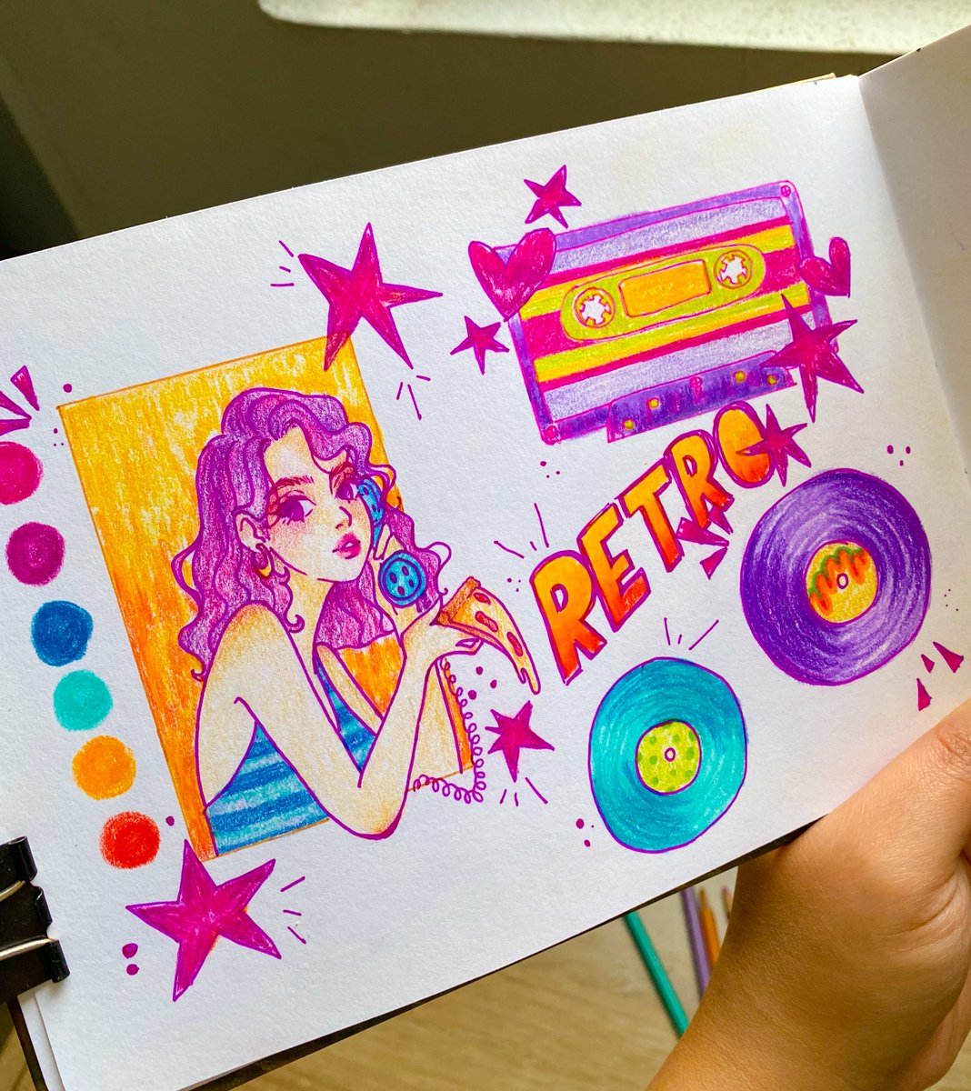 Sha_miix's tweet photo. Retro📺

#drawing #draw #art #Retro https://t.co/IfdKEfdSUu