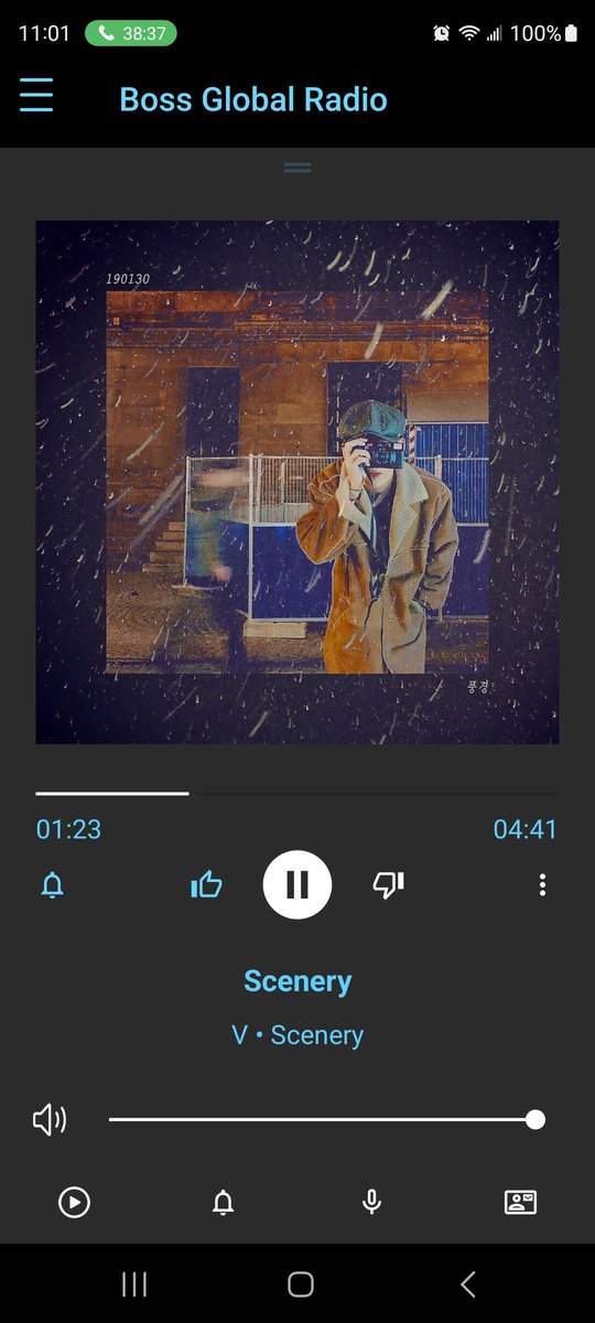 TaeKook_Radio's tweet photo. Gonna love #Scenery by #V played twice on the same show tonight on @BossGlobalRadio on the #VandJungKookBlockParty Thank you again #BeatBoss for embracing V &amp; Jung Kook's music &amp; playing their amazing tracks on the radio 📻 every day! We really appreciate it.  #TKRadio https://t.co/bj6kyicj7Q