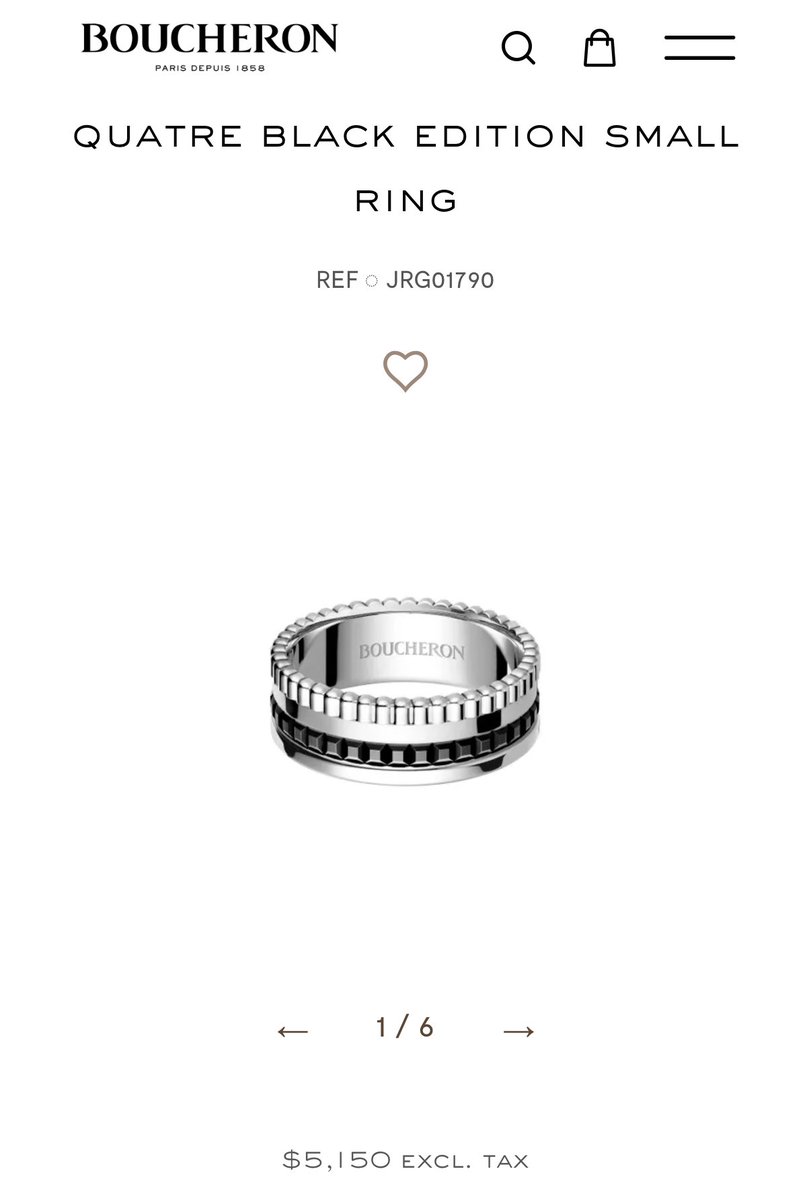 โน่บอกว่า รอบหน้าแหวนมิตรภาพถุกๆได้ไหม เพราะคาเทียวงละห้าหมื่น น้องดรีมทำหายกันไปคนละรอบสองรอบ แต่พอพี่ม้าคติดแบรนด์ ก้อเลยต้องเป็น boucheron วงละปม 170000… แพงกว่าเดิมสามเท่า 7วงก้ล้านสอง มิตรภาพน้องดรีมมีราคาจิงๆ 🥹 (มีส่วนลดให้น้องๆไหมม้าค5555555555555555555)