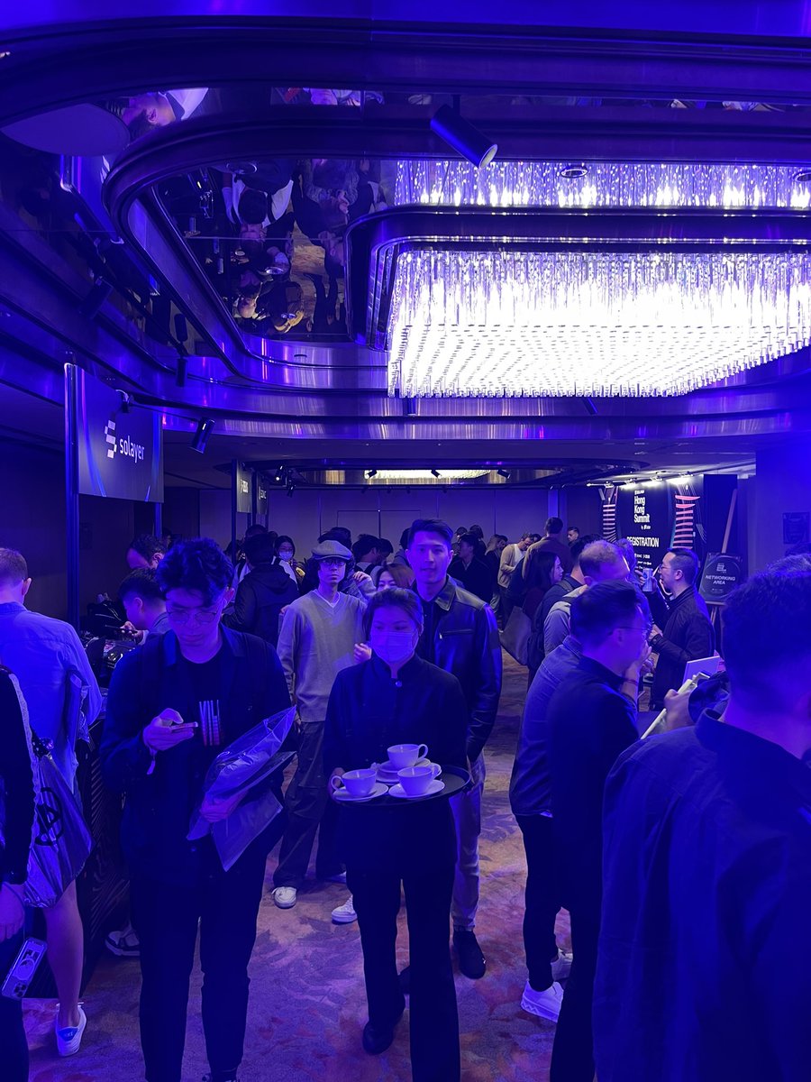 Happening Now: Solana Hong Kong Summit at the Renaissance Hotel, featuring <a href="/SolanaFndn/">Solana Foundation</a> president <a href="/calilyliu/">Lily Liu</a> and <a href="/OKX_Ventures/">OKX Ventures</a> General Partner <a href="/JeffRenOKX/">Jeff Ren</a> 🇭🇰✨✨#ConsensusHK #Consensus2025