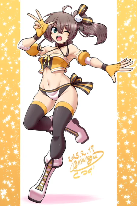 ホロファイターなまつりちゃん#祭絵 