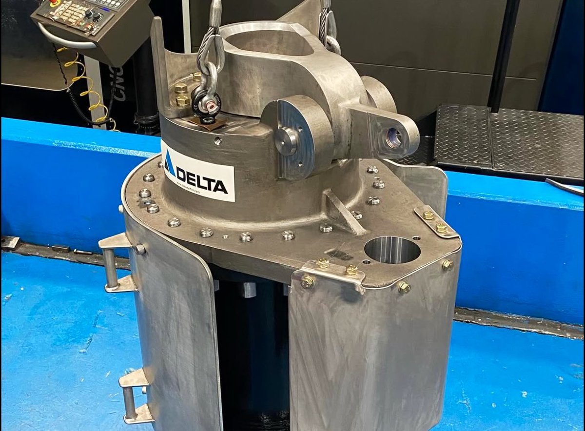 DeltaDelfini's tweet photo. DELTA DELFINI. Inyectores de turbina optimizados para operar con Rodetes Pelton, diseñados y fabricados por DELTA Delfini. Cada inyector de turbina suministra cerca de 3.35 MW. CH Ocaña, Cañar. Ingeniería ecuatoriana al servicio del país. #EfficiencyByDesign https://t.co/ZDtFRDa0ux