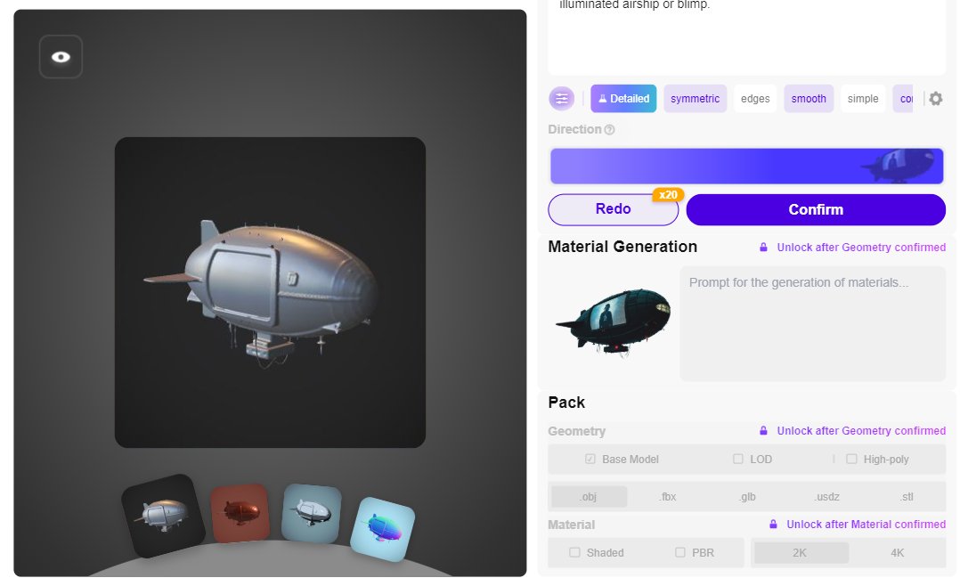 Stylez_Morales's tweet image. Quick challenge to myself... gonna take this blimpotron that I made with @freepik #flux1 a while back, animate it with @Hailuo_AI #minimax then turn it into 3D @DeemosTech #rodin so I can add my own video and track it back onto the real video showcasing a new music video on the…