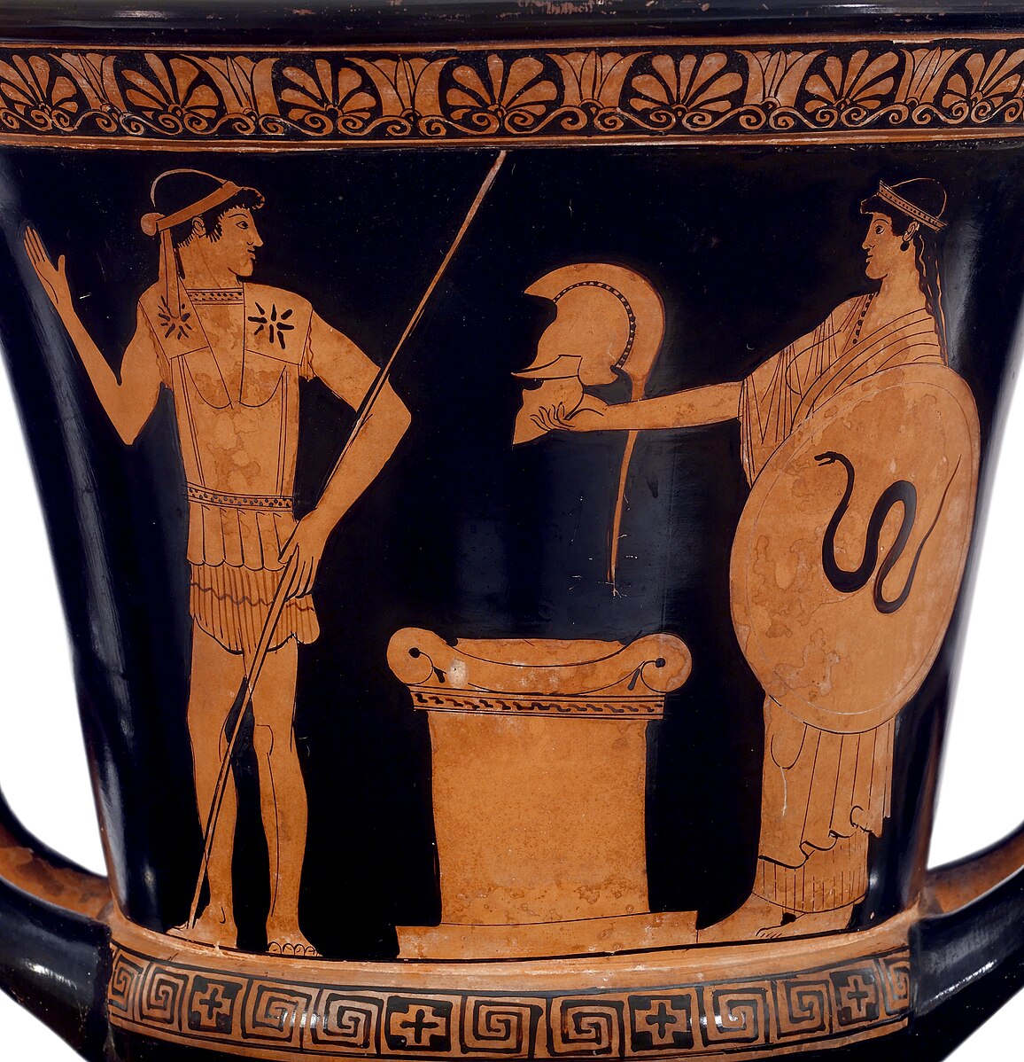 Greek history. Along with this the Greeks themselves adapted the story in many ways pictorially, which leaves us with an abundance of ways of visually interpreting the Illiad! (Thetis giving Achilles his armor, Image by the Walters art museum).
