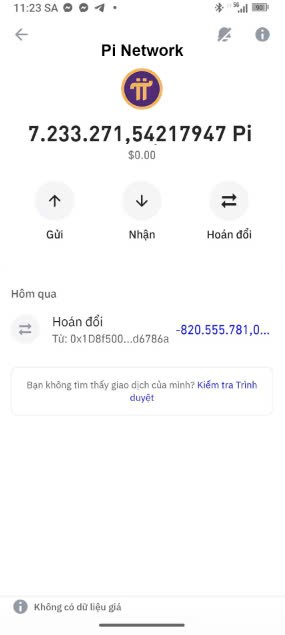 MANHARC9's tweet photo. Rồi các ông bảo giá 1 pi là 314k usd thì tôi biết tiêu tiền kiểu gì đây??? https://t.co/z4qWyPiIU7
