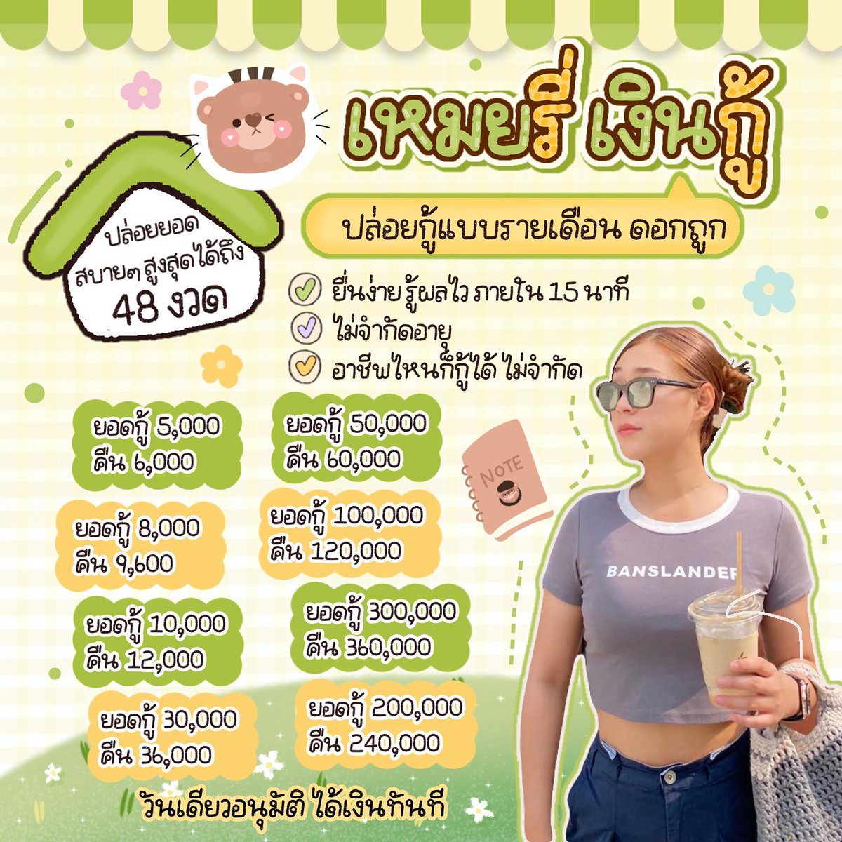 sprth154415's tweet photo. บ้านเหมยรี่พร้อมปล่อยยอดจร้า
🙆🏻‍♂️รับลูกค้าใหม่ทุกอาชีพ🧩
 ✊🏻OPENɴ  10:00 AM - 21:30 PM
🙅‍♂️ไม่รับคนที่ไ���่มีตัวตน🙅‍♂️ไม่พร้อมส่งเอกสาร
ลิ้งค์ไลน์หน้าไบโอฮับ🌕
👉✿꒰𝘸𝘦𝘭𝘤𝘰𝘮𝘦—★( ตอบ ʟɪɴᴇ เร็วกว่า ) 
#เงินกู้ #เงินกู้นักศึกษา #เงินกู้รายเดือน #เงินกู้ออนไลน์ #เงินกู้สําหรับติ่ง https://t.co/kv242cawsV