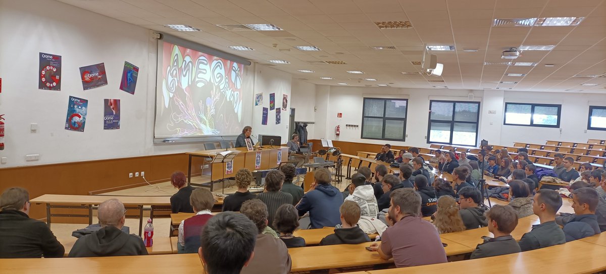 Bravo la gamegen!!! Cada año os supierais más! #urjc #gddv