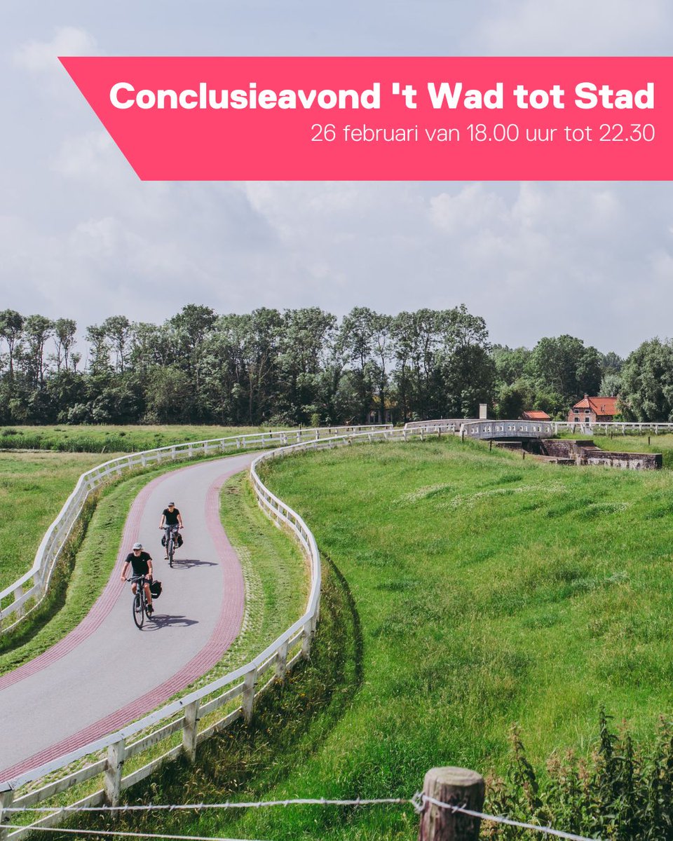 't Wad tot Stad organiseerde kennisavonden voor inwoners van het #Reitdiepgebied en Middag-Humsterland. Tijdens de avonden zijn er verhalen opgehaald wat er speelt in het gebied. 26 februari is de conclusieavond. Ben jij erbij? Meer info en aanmelden op 👉 bit.ly/3EJgR7h