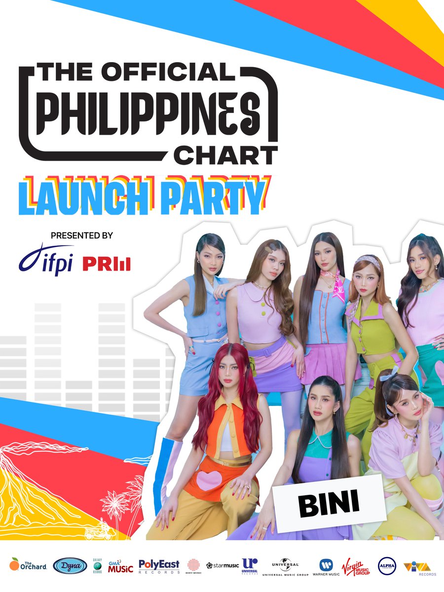 PRMincofficial's tweet photo. Don’t BLINK TWICE, you read that right! The Nation’s Girl Group, BINI, will grace the stage this February 19 at the Clubhouse at The Palace, Bonifacio Global City, for The Official Philippines Chart Launch Party! https://t.co/687YoOs8LQ