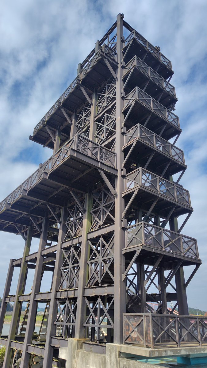 鳥居から見えた建造物に行ってみた 藤原式揚水機という