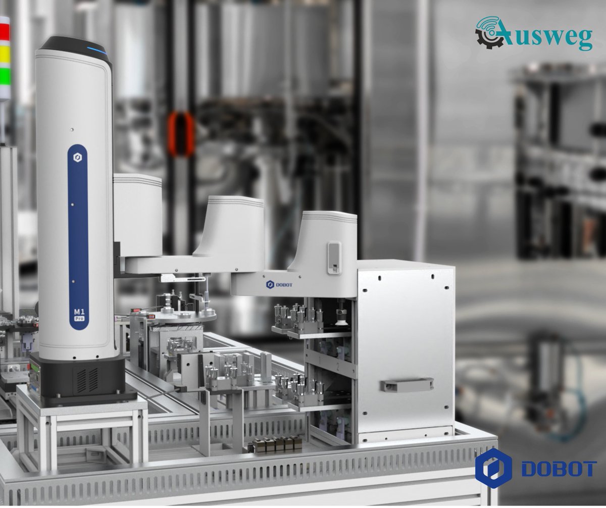 AuswegInfo's tweet photo. Meet the M1 Pro SCARA – Smarter, Faster, and More Versatile!

https://t.co/qFJymk2vwS
marketing@ausweginfocontrols.com
+91 72 001 155 54, +91 99 521 950 27

#automation #industry40 #robotics #manufacturing #ai #roboticstechnolog https://t.co/XnAR30pveP
