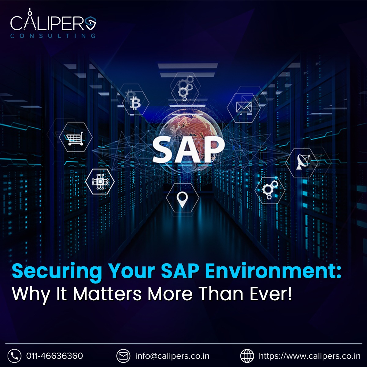 CALIPERCONSULT1's tweet photo. 🔐 Secure Your SAP Systems with CALIPERS! 🔐

SAP is the backbone of many enterprises, but security risks are ever-growing. At CALIPERS, we provide end-to-end SAP Security Services to protect your business from threats and compliance risks. https://t.co/mVinWLb4fG