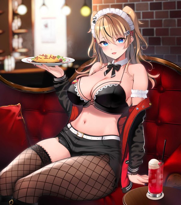 メイド喫茶で働くオタクに強い姉ギャルメイドのサキちゃん🍒🌼 