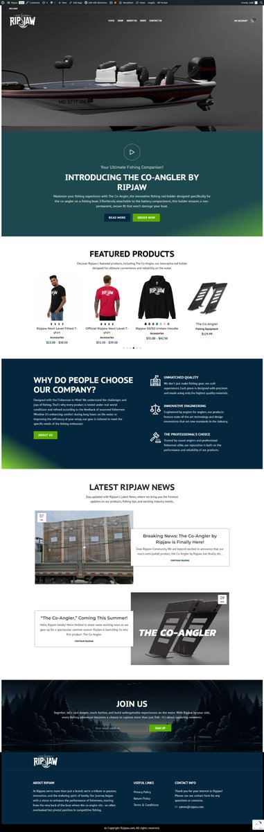 arakibchowdhury's tweet image. I have done an awesome ecommerce project for small business.
Platform: WordPress
Client from Fiverr
If you need a website, contact me on #fiverr here fiverr.com/s/yvm9g00

#4Nations #FamilyDay @grok3 #Vladdy #Boston #Crosby #SNL50 #Minneapolis #WWERaw #planecrash #Hobi #Petey