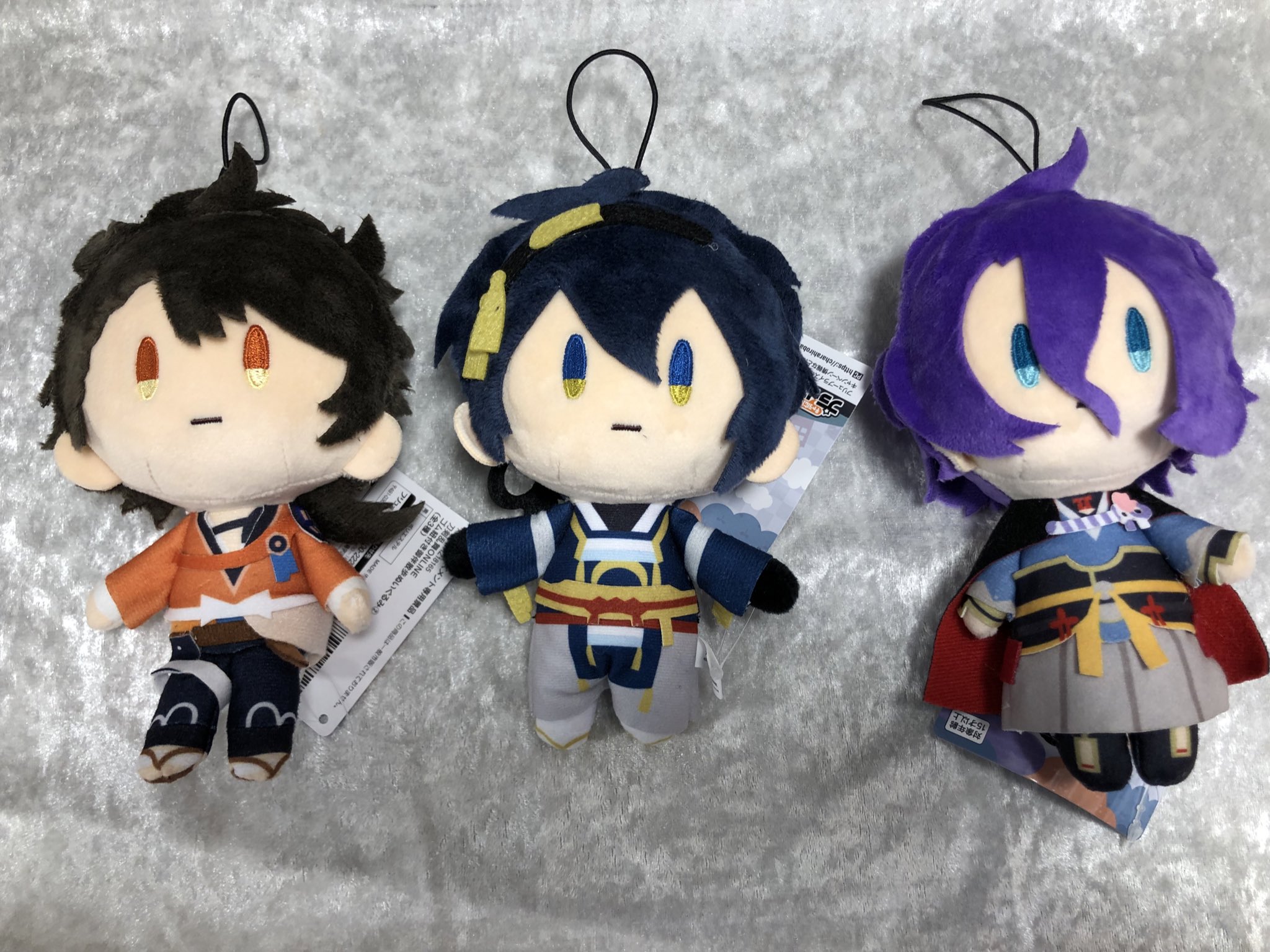 刀剣乱舞ONLINE ゴム紐付き御伴散歩ぬいぐるみ 全3種②（マリン