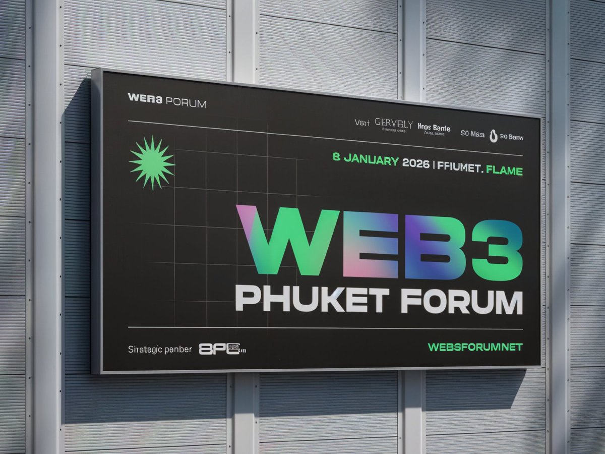 zerobrandxyz's tweet photo. 🚀 WEB3 & AI FORUM PHUKET – Designed by ZeroBrand 🔥
Bold, futuristic identity for WEB3 FORUM PHUKET, reflecting innovation, tech & networking. Dynamic typography, neon gradients & sleek digital aesthetics capture the essence of Web3 & AI.
#Web3Forum #AI #Blockchain #branding https://t.co/EJ5Mg08Gf9