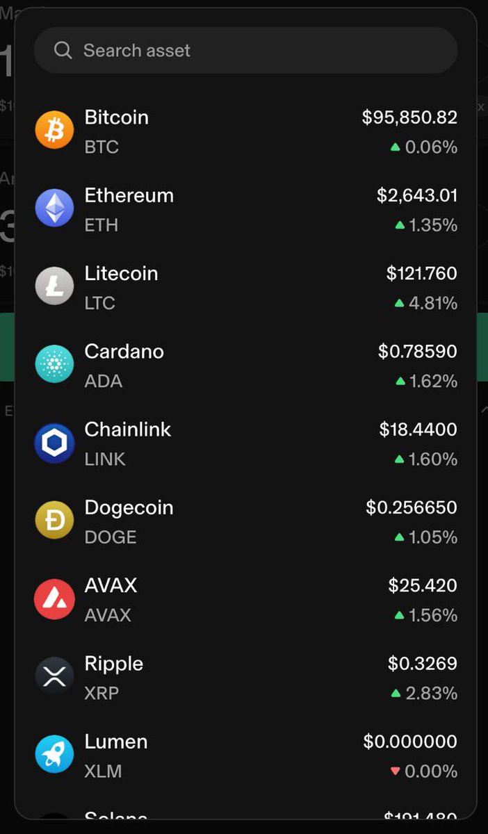 instaperp's tweet image. Trade your favourite assets directly from your wallet. No deposit required.

#btc #eth #ltc #ada #link #doge #avax