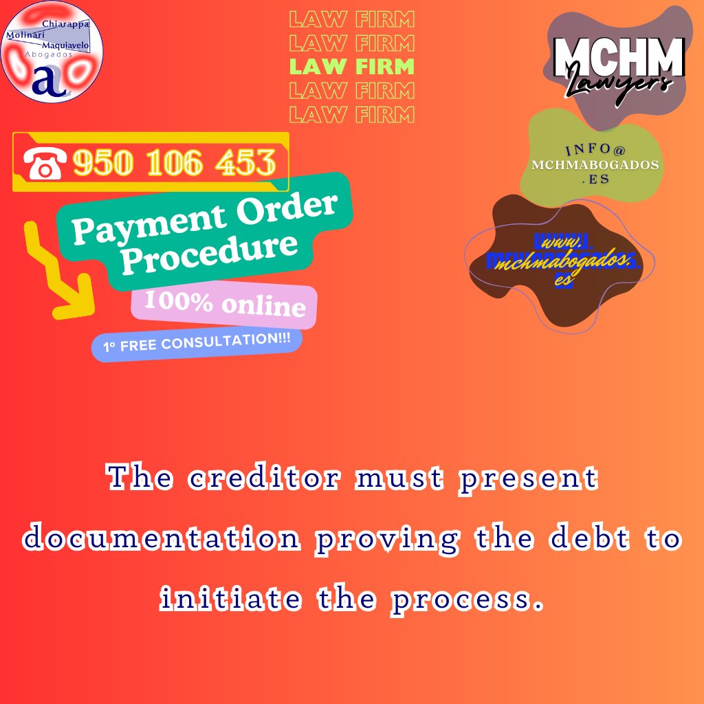 MCHMAbogados's tweet image. 🏛️🌐 Payment Orders Procedure: Requirements and Procedure for Claiming Monetary Debts 📚⚖️
 🔗 mchmabogados.es/idiomas/en/
 📖lawyers in almeria
⚖️ At MCHM Lawyers, we share a note
🔗📚Link to the full article:
📍Lawyers in Almería
#MCHMLawyers #MonitoringProcess #DebtClaim #CivilLaw