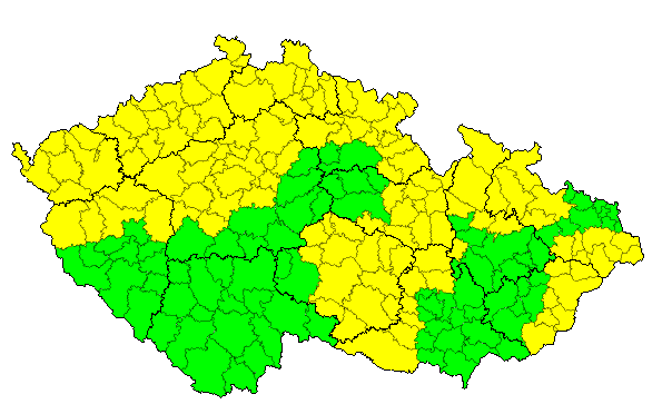Český hydrometeorologický ústav_VYSTRAHY tweet media