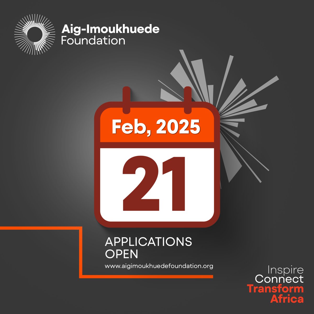 AigFoundation's tweet image. Are you a changemaker ready for more?​
The AIG Public Leaders Programme is almost here!

#AIGPublicLeadersProgramme #AigImoukhuedeFoundation #ClosingTheGapBetweenAfricaAndTheWorld