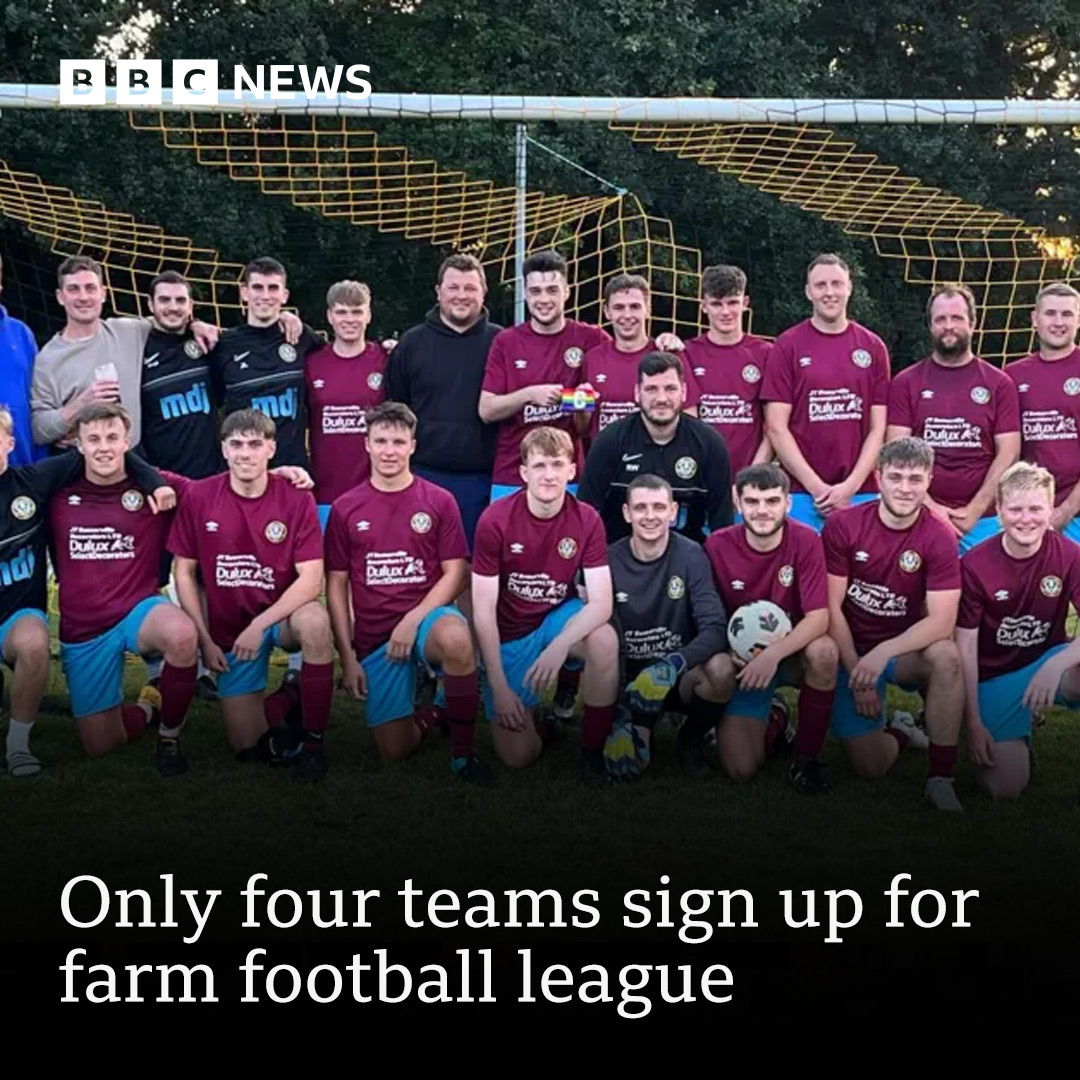 "It was buoyant. It was vibrant."

The Ashbourne Football League, that started nearly 100 years ago, is in danger of being wound up because of a shortage of teams.

Read more: bbc.in/4bcou2f
