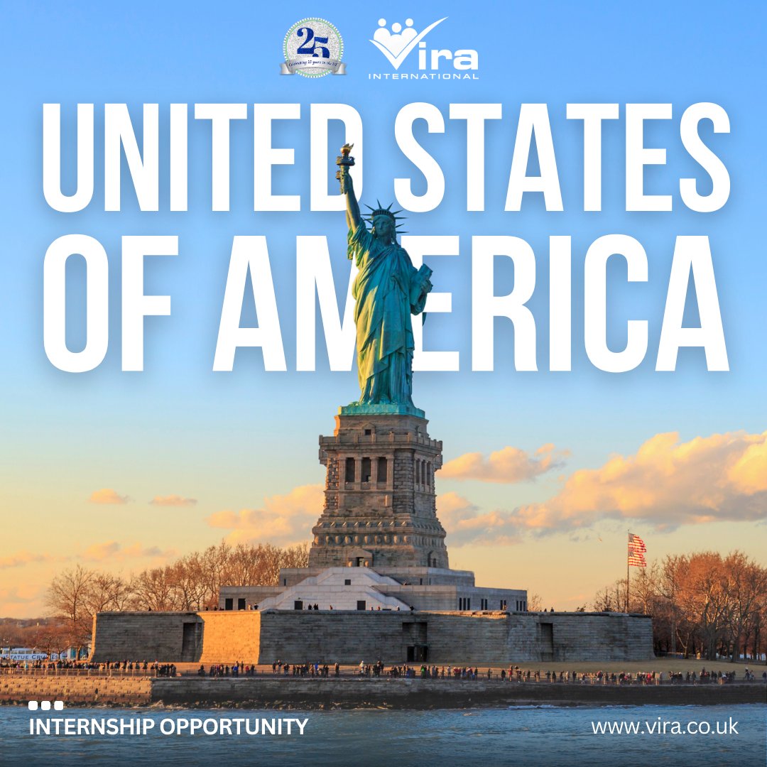 ViraUK's tweet photo. This is an opportunity for you to train with prestigious hospitality brands in the United States!

Reach out to us through the following email addresses: hospitality@vira.co.uk.

#virauk #virainternational #viraservices #virarecruitment #J1internship #internshipprograms #j1visa https://t.co/FMHUJCXVJ4