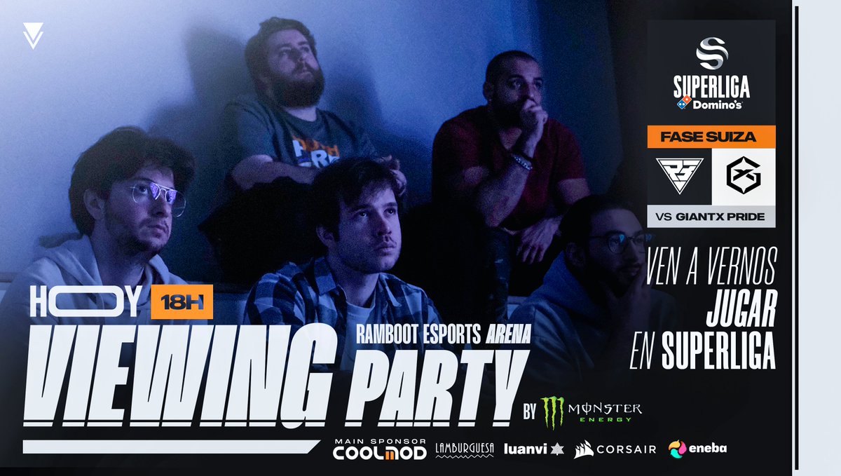 Este es el momento decisivo: el que pierda, queda fuera.

Únete a la watchparty y apoya a <a href="/RambootClub/">Ramboot Club</a> en su duelo contra <a href="/GIANTXES/">GIANTX</a> Pride.

Nos vemos a las 18h🦾

📍Plaza Horticultor Corset, 14 (Valencia)

#AmuntRamboot #SuperligaDominos