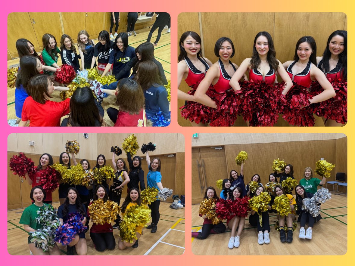 第二回CUAチアキャンプ📣
🌸参加報告🌸

他クラブの皆様と交流することができ
ダンスだけでなくチアリーダーとしての学びを深められた貴重な時間となりました😌
素晴らしい機会をありがとうございました✨

参加メンバーの感想はこちら💁🏻‍♀️
instagram.com/p/DGK0EYIPrDk/…

#八王子ビートレインズ
#Railys
#CUA