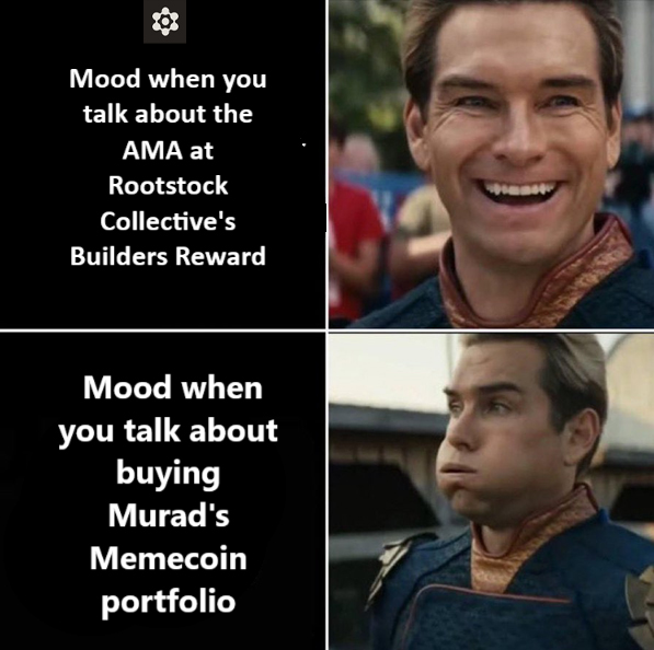 Bro_UyHb's tweet image. Are you a builder building  on  @rootstock_io, don't miss  today's  AMA by 3:30 GMT organized by @RootstockColl

You'll be learning how to get rewarded as a builder.

SPACE LINK: 
Reminders set? See you soon!