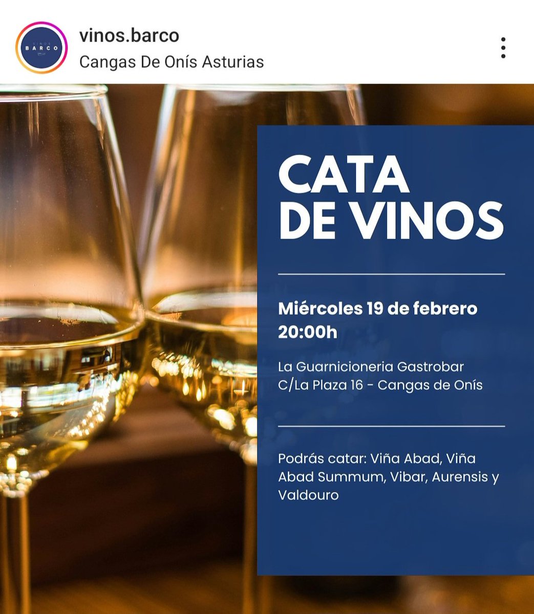 Y aquí están los cinco vinos que se catarán mañana, por ese orden. Conociendo el primero, Viña Abad, nuestro Godello para chatear, estamos seguros que el resto no va a defraudar. Nos vemos en la sala de La Guarni mañana a las 8 de la tarde.