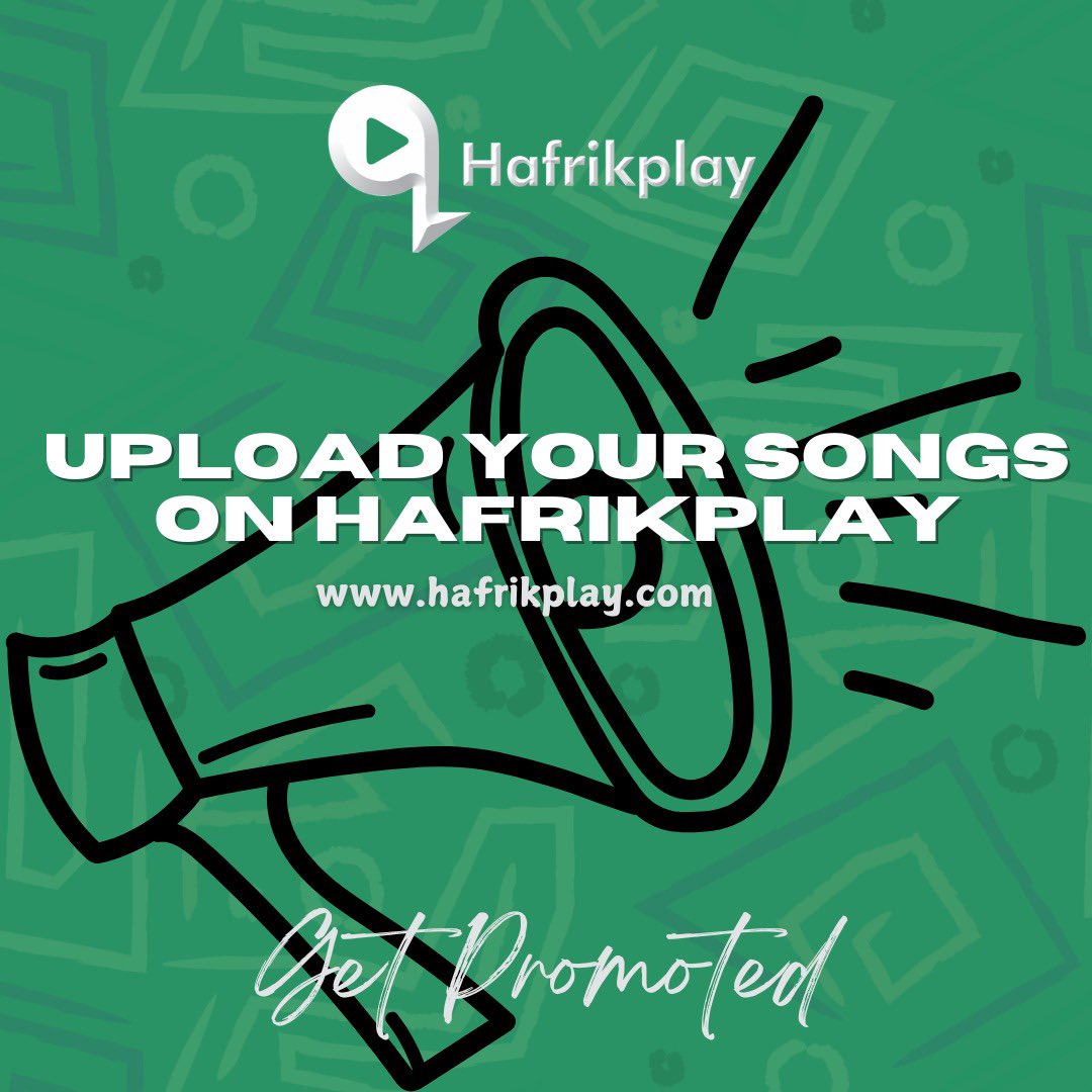 HafrikPod's tweet photo. @hafrikplay Calling All Artists! 
Your music deserves to be heard!
Upload your songs on
Hafrikplay and connect with fans across Africa. Don't just make music —make an impact! &amp;
Start now: https://t.co/YkkGKwwvVY
#Hafrikplay #UploadYourMusic #Afrobeats #BongoFlava #AfricanMusic https://t.co/NTmI7oe0JB