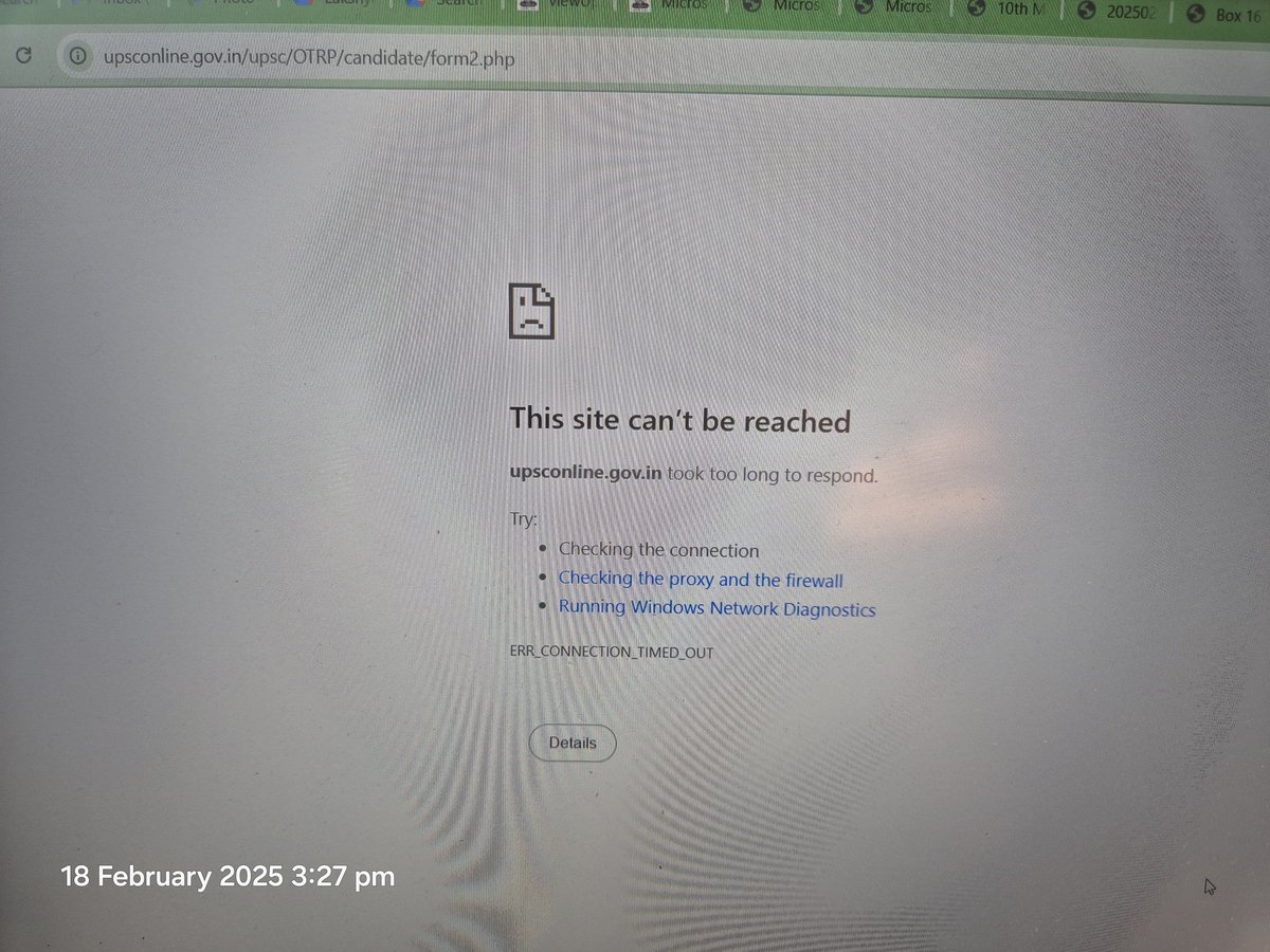 lak__sharma's tweet image. UPSC site is down. @UPSC_Official  please resolve it.

Unable to complete Part-II since today morning.

Please resolve it. 🙏
@DoPTGoI
#UPSC #UPSCForm